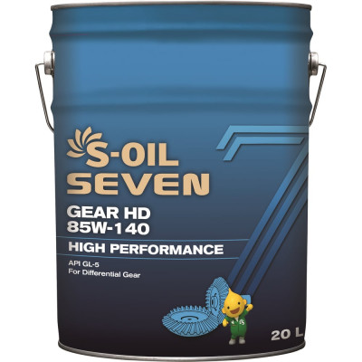 Трансмиссионное масло S-OIL SEVEN 20 л E107799