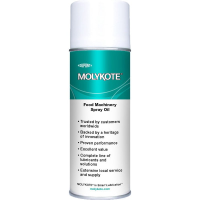 Универсальное масло Molykote Food Machinery Spray Oil 4113249