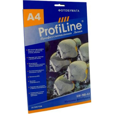 Матовая фотобумага ProfiLine PL_MP_140_A4_25