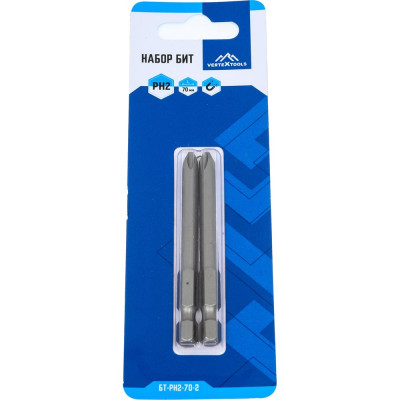 Бита vertextools БТ-PH2-70-2