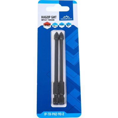 Бита vertextools IP-TR-PH2-90-2