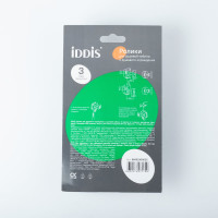 IDDIS Ролики, 2 верхних, 2 нижних, одинарные, D=23 мм, серый, стекло 5-6 мм, , 966S23GR6DZ