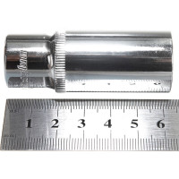 Головка торцевая глубокая 3/8" DR (19 мм) для гайковертов Ombra 138119