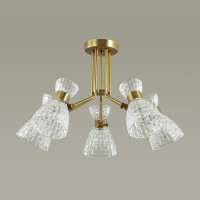 Потолочная люстра LUMION JACKIE стекло, E14, 5х40W 3704/5C