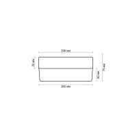 Настенно-потолочный светильник ODEON LIGHT, стекло E14 2х40W PRESTO 2405/2C