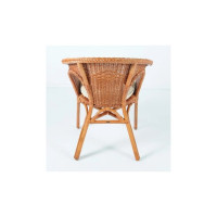 Кресло с подушкой Vinotti 02/08B Коньяк