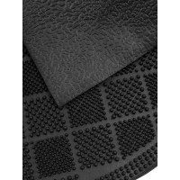 Резиновый придверный коврик ComeForte PIN MAT Кирпичики 45х75 см полукруглый PM-213