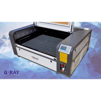 Лазерный СО2 станок Gray 1080 (100х80см) трубка 100W W2, Ruida, рельсовые нап-щие по X и Y, CO-120 16908