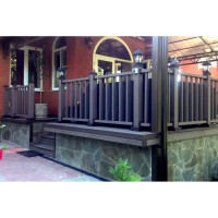Ограждение из ДПК holzhof woodstyle секция 1000 мм с тиснением 3D WS02