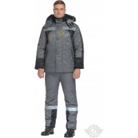 Утепленный костюм СОЮЗСПЕЦОДЕЖДА Ямал, темно-серый/черный, р. 48-50, рост 170-176 2000000009766