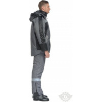 Утепленный костюм СОЮЗСПЕЦОДЕЖДА Ямал, темно-серый/черный, р. 48-50, рост 170-176 2000000009766