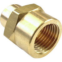 Муфта Профитт латунная переходная пневмо 1/2" ВР х 1/4" ВР, 10 шт 9276003