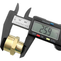 Муфта Профитт латунная переходная пневмо 1/2" ВР х 1/4" ВР, 10 шт 9276003