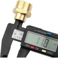 Муфта Профитт латунная переходная пневмо 1/2" ВР х 1/4" ВР, 10 шт 9276003