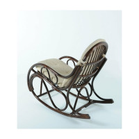 Кресло-качалка с подушкой Vinotti 05/04 Темный Коньяк