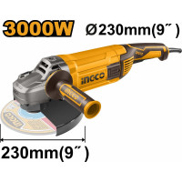 Угловая шлифовальная машина INGCO AG30008