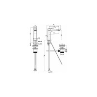 Смеситель для раковины FIMA CARLO FRATTINI FIT F3381CR