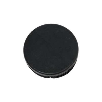 Круглая заглушка для труб НАКРЕПКО (внутренняя; черная; 50 мм; 10 шт) 216813