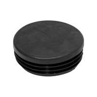 Круглая заглушка для труб НАКРЕПКО (внутренняя; черная; 50 мм; 10 шт) 216813