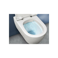 Подвесной безободковый унитаз HATRIA FUSION COMPACT RIMLESS белый Y1XQ01