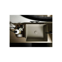 Накладная раковина HATRIA H.HOUR 11.00 SLIM без отверстий для смесителя, без перелива, белая Y1VH01