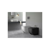 Напольное биде HATRIA NEXT одно отверстие, черный матовый A0Y3AU02