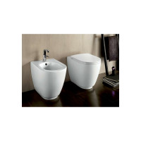 Напольный безободковый унитаз HATRIA FUSION RIMLESS белый Y1ZA01