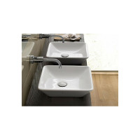 Накладная раковина HATRIA HAPPY HOUR 10.00 без отверстий для смесителя, без перелива Y0QR01