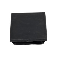 Квадратная заглушка для труб НАКРЕПКО (внутренняя; черная; 60х60 мм; 6 шт) 216816