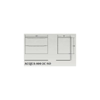 Подвесная база под раковину BelBagno ACQUA-800-2C-SO-RR