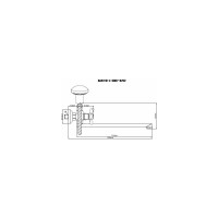 Смеситель для ванны BOOU латунь BA5318-4-C007-B702