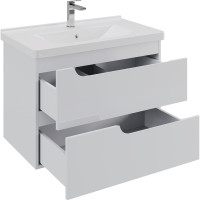 Подвесная тумба Orange TOPLINE Milano с умывальником TP-MR80+RA