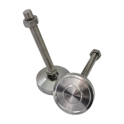 Опора UnitMC регулируемая шарнирная 60хМ12х100 (основание сталь, винт сталь) 400203 60хМ12х100