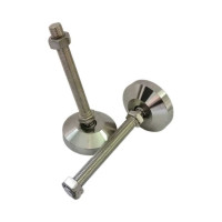 Опора UnitMC регулируемая шарнирная 60хМ12х100 (основание сталь, винт сталь) 400203 60хМ12х100