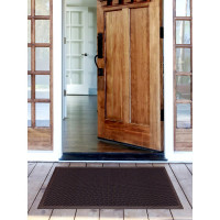 Напольный коврик ComeForte Mesh Mat 45x75 см серо-черный MM-07