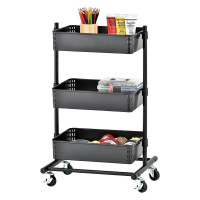 Тележка MY SPACE 3 корзинки, черный TB3P