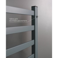 Полотенцесушитель INDIGO Oktava Slim 3 electro 60/50 таймер, скрытый монтаж, универсальное подключение R/L LСLOKS3E60-50MGRt