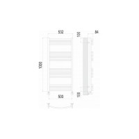 Полотенцесушитель водяной Terminus & Классик П20 500x1000 4670078529602