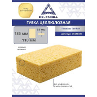 Целлюлозная губка для шлифования поверхностей 185x110 мм DeltaRoll CS680400