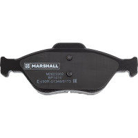 Тормозные колодки дисковые передние Ford Fiesta IV, V 95- / Fusion 02-, Mazda 2 I 03- / 121 III MARSHALL M2623202