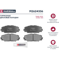 Тормозные колодки дисковые передние Toyota Auris I 06- / Corolla X E150, XI E180 06- / RAV4 MARSHALL M2624336