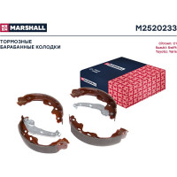 Тормозные колодки барабанные задние Citroen C1 I, II 05-, Peugeot 107 05-, 108 14-, Suzuki MARSHALL M2520233