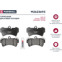 Колодки тормозные дисковые передние Audi Q7 I 06-, Porsche Cayenne I 02-, VW Touareg I 02- MARSHALL M2623693