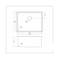 Мойка универсального монтажа EMAR EMB-123 PVD Nano Dark
