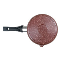 Ковш Горница 2 л, пластиковая ручка, антипригарное покрытие, шоколад ТП3399