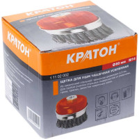 Щетка чашечная Кратон для шлифмашин сталь 80 мм M14 S-T 1 11 02 002