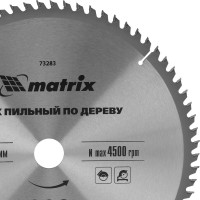 Диск пильный по дереву Professional (305x30 мм; 72Z) MATRIX 73283