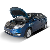 Газовые упоры капота АвтоУпор для Kia Rio III рестайлинг 2015-2017, 2 шт., UKIRIO012