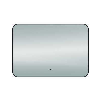 Зеркало Teymi Solli Black Soft Line 100x70, LED подсветка, сенсор T20231S ЦБ-00265140