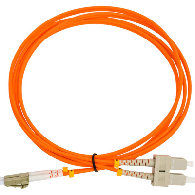 Оптический шнур Cabeus duplex lc-sc 62,5/125 mm 2м lszh FOP-62-LC-SC-2m